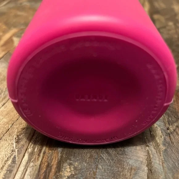 Takeya Glass Water Bottle with Silicone Sleeve, PINK HYDRATION TUMBLER - Picture 4 of 7